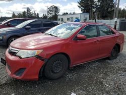 Salvage cars for sale at Graham, WA auction: 2012 Toyota Camry Base