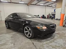 Salvage cars for sale at Phoenix, AZ auction: 2007 BMW 650 I