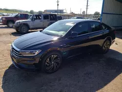 Salvage cars for sale at Colorado Springs, CO auction: 2019 Volkswagen Jetta SEL Premium