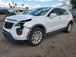 Salvage cars for sale at Mercedes, TX auction: 2020 Cadillac XT4 Luxury