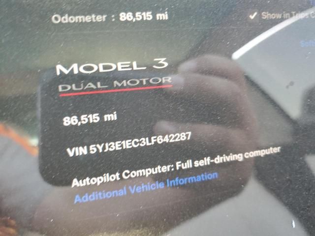 2020 Tesla Model 3