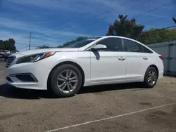 Salvage cars for sale at Moraine, OH auction: 2017 Hyundai Sonata SE