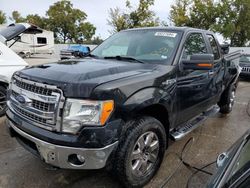 Salvage cars for sale at Bridgeton, MO auction: 2013 Ford F150 Super Cab