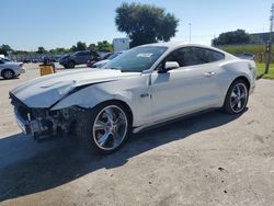 Salvage cars for sale at Tifton, GA auction: 2017 Ford Mustang GT