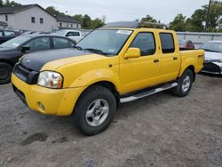 Nissan Frontier Crew cab xe Vehiculos salvage en venta: 2001 Nissan Frontier Crew Cab XE