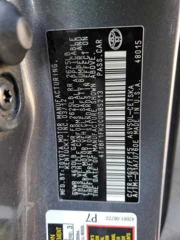 2012 Toyota Camry Base