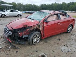 Salvage cars for sale at Charles City, VA auction: 2019 Hyundai Elantra SEL