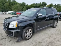 Salvage cars for sale at Mendon, MA auction: 2016 GMC Terrain SLT