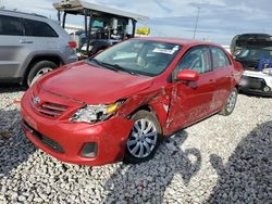 Toyota salvage cars for sale: 2013 Toyota Corolla Base