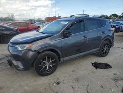 Salvage cars for sale at Homestead, FL auction: 2016 Toyota Rav4 SE