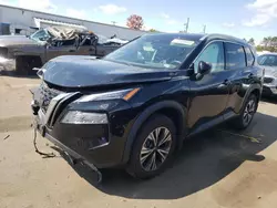 Salvage cars for sale at New Britain, CT auction: 2021 Nissan Rogue SV