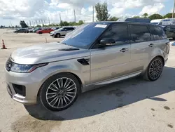 Land Rover salvage cars for sale: 2018 Land Rover Range Rover Sport Autobiography Dynamic