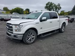 Vehiculos salvage en venta de Copart Albany, NY: 2015 Ford F150 Supercrew