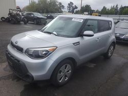 Salvage cars for sale at Woodburn, OR auction: 2015 KIA Soul