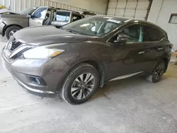 Salvage cars for sale at Abilene, TX auction: 2015 Nissan Murano S