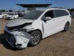 Toyota Vehiculos salvage en venta: 2021 Toyota Sienna LE