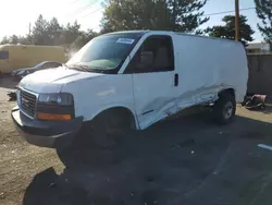 Salvage trucks for sale at Denver, CO auction: 2003 GMC Savana G2500