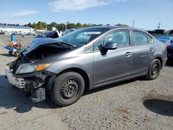 Salvage cars for sale at Pennsburg, PA auction: 2012 Honda Civic LX