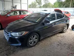 Salvage cars for sale at Midway, FL auction: 2017 Hyundai Elantra SE