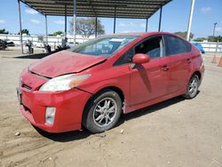 Toyota salvage cars for sale: 2011 Toyota Prius