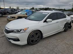 Salvage cars for sale at Indianapolis, IN auction: 2016 Honda Accord Sport