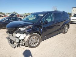 Vehiculos salvage en venta de Copart Kansas City, KS: 2021 Toyota Sienna LE