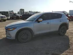 Salvage cars for sale at Houston, TX auction: 2017 Mazda CX-5 Touring