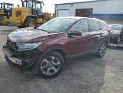 Salvage cars for sale at Mcfarland, WI auction: 2019 Honda CR-V EX