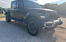 Salvage cars for sale at Oklahoma City, OK auction: 2021 Jeep Gladiator Overland