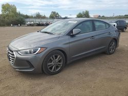 Salvage cars for sale at Columbia Station, OH auction: 2018 Hyundai Elantra SEL