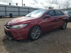 Salvage cars for sale at Mercedes, TX auction: 2017 Toyota Camry LE