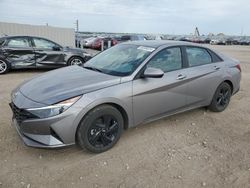 Salvage cars for sale at Greenwood, NE auction: 2023 Hyundai Elantra Blue