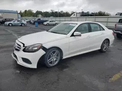 Mercedes-Benz salvage cars for sale: 2015 Mercedes-Benz E 350 4matic