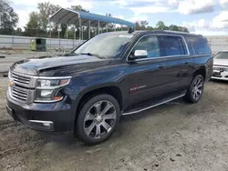 Chevrolet salvage cars for sale: 2017 Chevrolet Suburban K1500 Premier