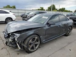 Salvage cars for sale at Littleton, CO auction: 2019 Audi S4 Premium Plus