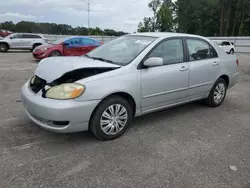 Salvage cars for sale at Dunn, NC auction: 2007 Toyota Corolla CE