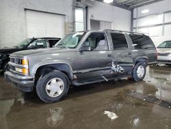 Salvage cars for sale at Ham Lake, MN auction: 1999 Chevrolet Suburban K1500