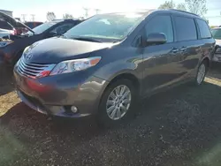 Toyota salvage cars for sale: 2012 Toyota Sienna XLE