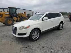 Salvage cars for sale at Lumberton, NC auction: 2008 Audi Q7 3.6 Quattro Premium