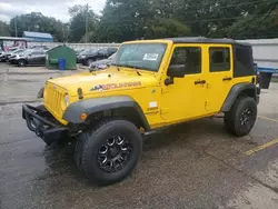 Jeep salvage cars for sale: 2015 Jeep Wrangler Unlimited Sport