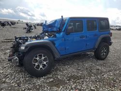 Salvage cars for sale at Earlington, KY auction: 2022 Jeep Wrangler Unlimited Rubicon