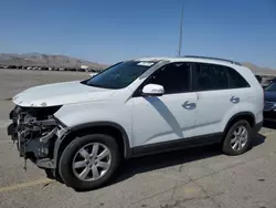 Salvage cars for sale at North Las Vegas, NV auction: 2013 KIA Sorento LX