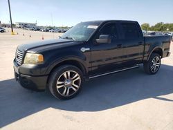 Salvage cars for sale at Grand Prairie, TX auction: 2007 Ford F150 Supercrew