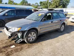 Salvage cars for sale at Wichita, KS auction: 2008 Subaru Outback