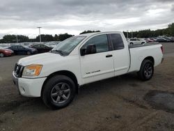 Salvage trucks for sale at East Granby, CT auction: 2011 Nissan Titan S