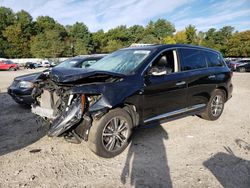 Infiniti salvage cars for sale: 2020 Infiniti QX60 Luxe