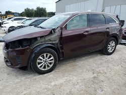 Salvage cars for sale at Apopka, FL auction: 2019 KIA Sorento LX