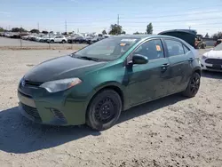 Toyota salvage cars for sale: 2016 Toyota Corolla L