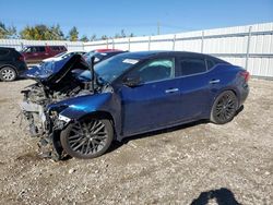 Nissan salvage cars for sale: 2017 Nissan Maxima 3.5S