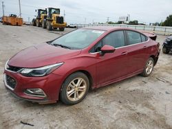 Salvage cars for sale at Oklahoma City, OK auction: 2017 Chevrolet Cruze LT